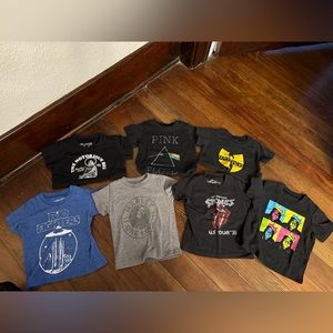 7 rock n roll, hip hop reggae 12m shirts for kids, toddlers